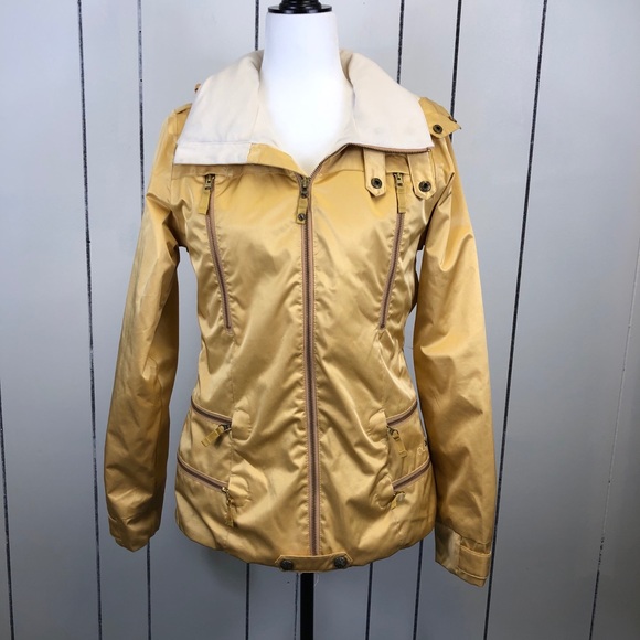 Burton Jackets & Blazers - RARE Burton 2L Elevation Snowboard Jacket Gold